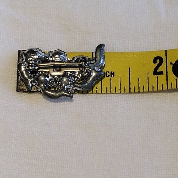 Two Vintage Rhinestone Brooch Pin - Picture 12 of 13